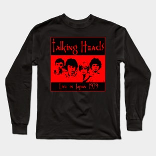 Talking Heads Live in Japan 1979 Long Sleeve T-Shirt